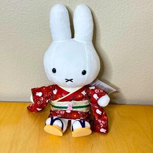 2024 Miffy Style Limited Edition miffy in frisode kimono Plush 11.5”